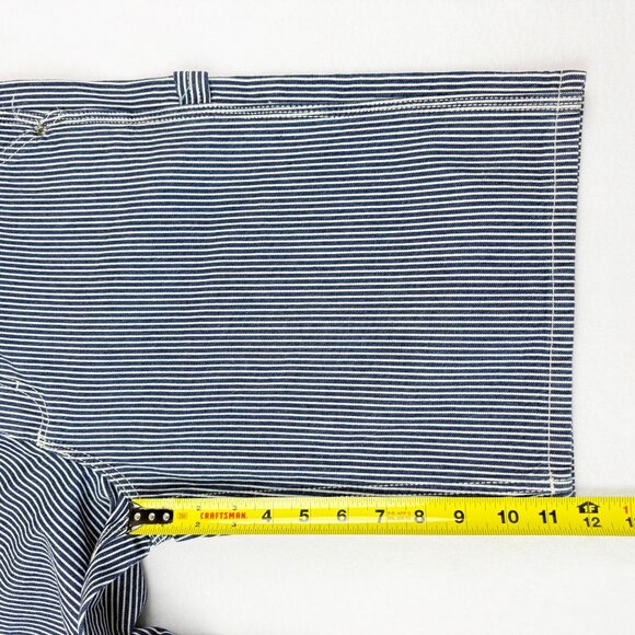 Lee Workwear Men's Striped Pockets Blue Carpenter Shorts Size 30 Heavy Duty NWT - Picture 12 of 12